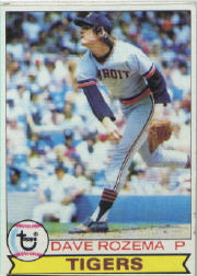 1979 Topps Baseball Cards      033      Dave Rozema
